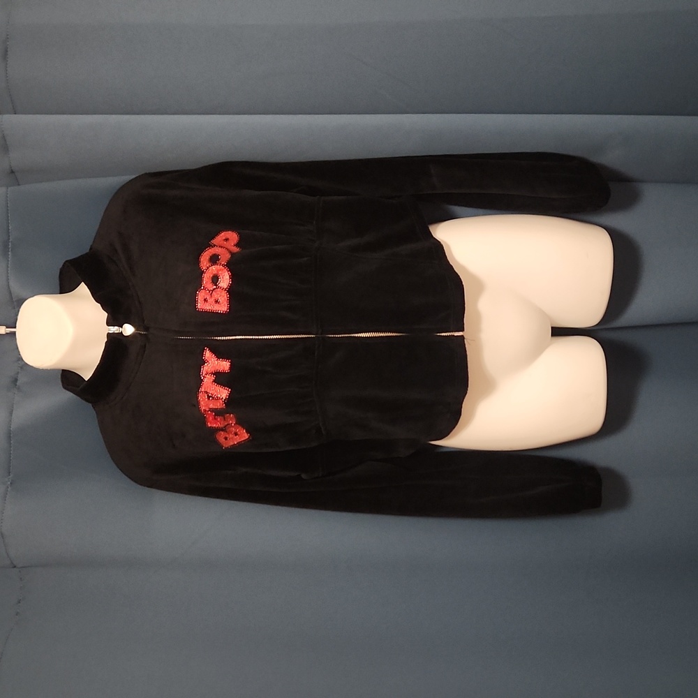 ⚜️Dolls Kill x Betty Boop "Such A Flirty Toon" Zip Up Corset Sweater/Jacket, 1X - Picture 5 of 15
